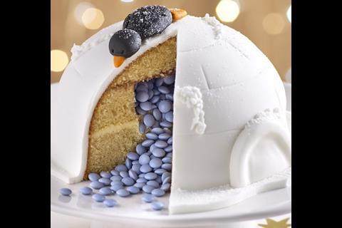 Morrisons hidden centre igloo cake